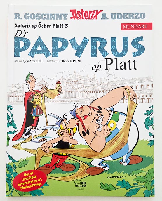 Öcher Asterix Bd. 3 - D‘r Papyrus op Platt